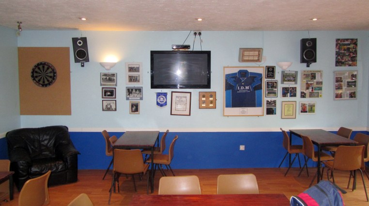 Inside the clubhouse